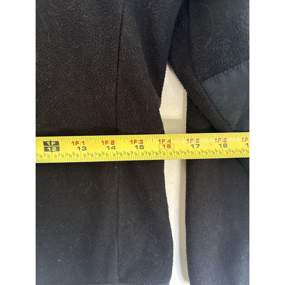 The North Face Osito Womens Sz SMALL Full Zip Fleece Jacket Black Polartec - Picture 5 of 6
